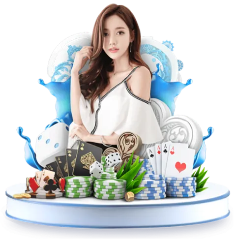 Hình ảnh casino trực tuyến với bàn Baccarat, Blackjack và người chia bài